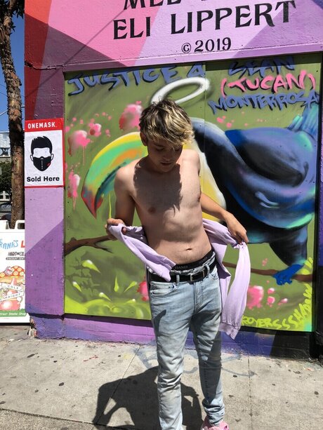 Nacktes geleaktes OnlyFans-Foto von Sancho Birchwood