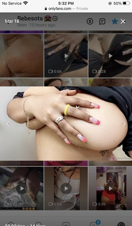 Nacktes geleaktes OnlyFans-Foto von Lavishnahiomy