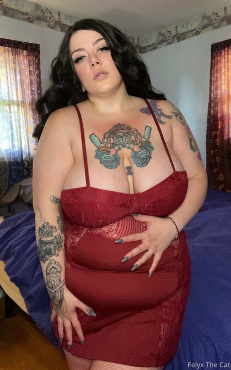 Nacktes geleaktes OnlyFans-Foto von Felyxthecat