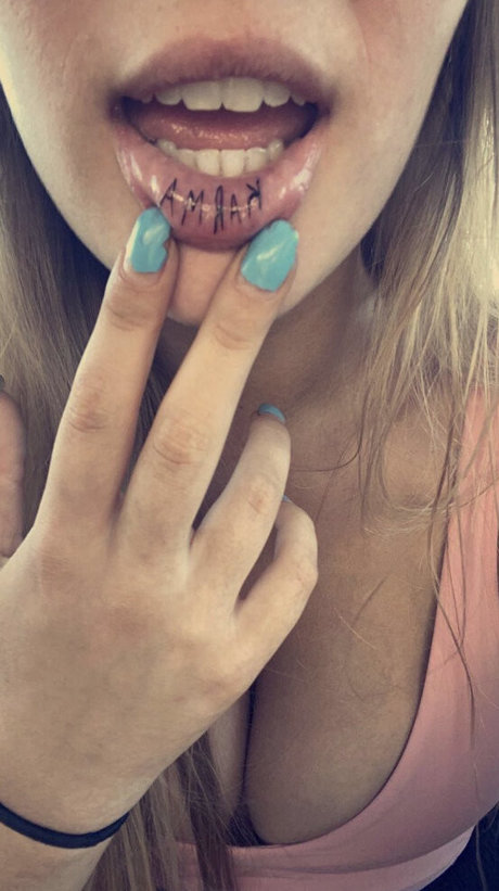 Nacktes geleaktes OnlyFans-Foto von Lilly A