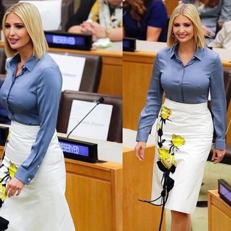 Nacktes geleaktes OnlyFans-Foto von Ivanka Trump