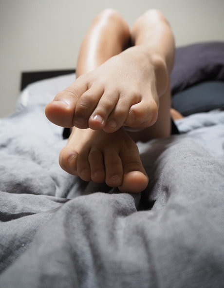Nacktes geleaktes OnlyFans-Foto von Simplykimsfeet