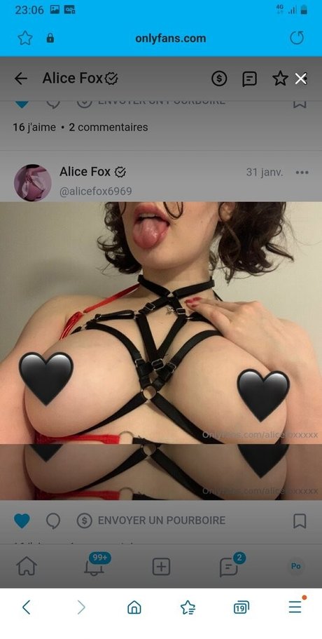 Nacktes geleaktes OnlyFans-Foto von Alicefox6969