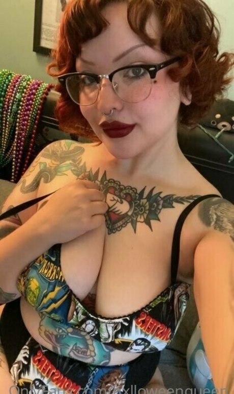 Nacktes geleaktes OnlyFans-Foto von Hxlloweenqueen