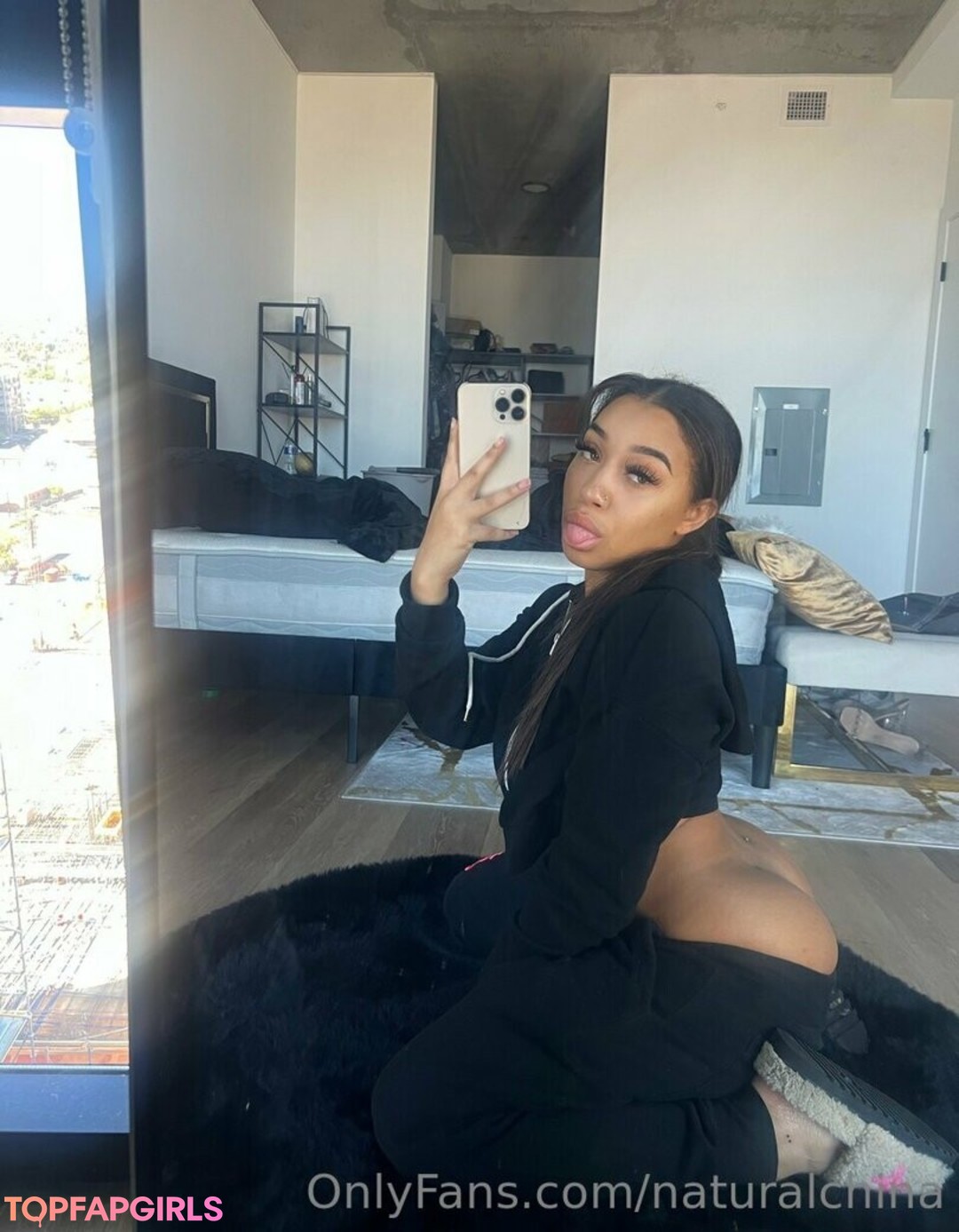 Nacktes geleaktes OnlyFans-Foto von Bubble Booty #1056