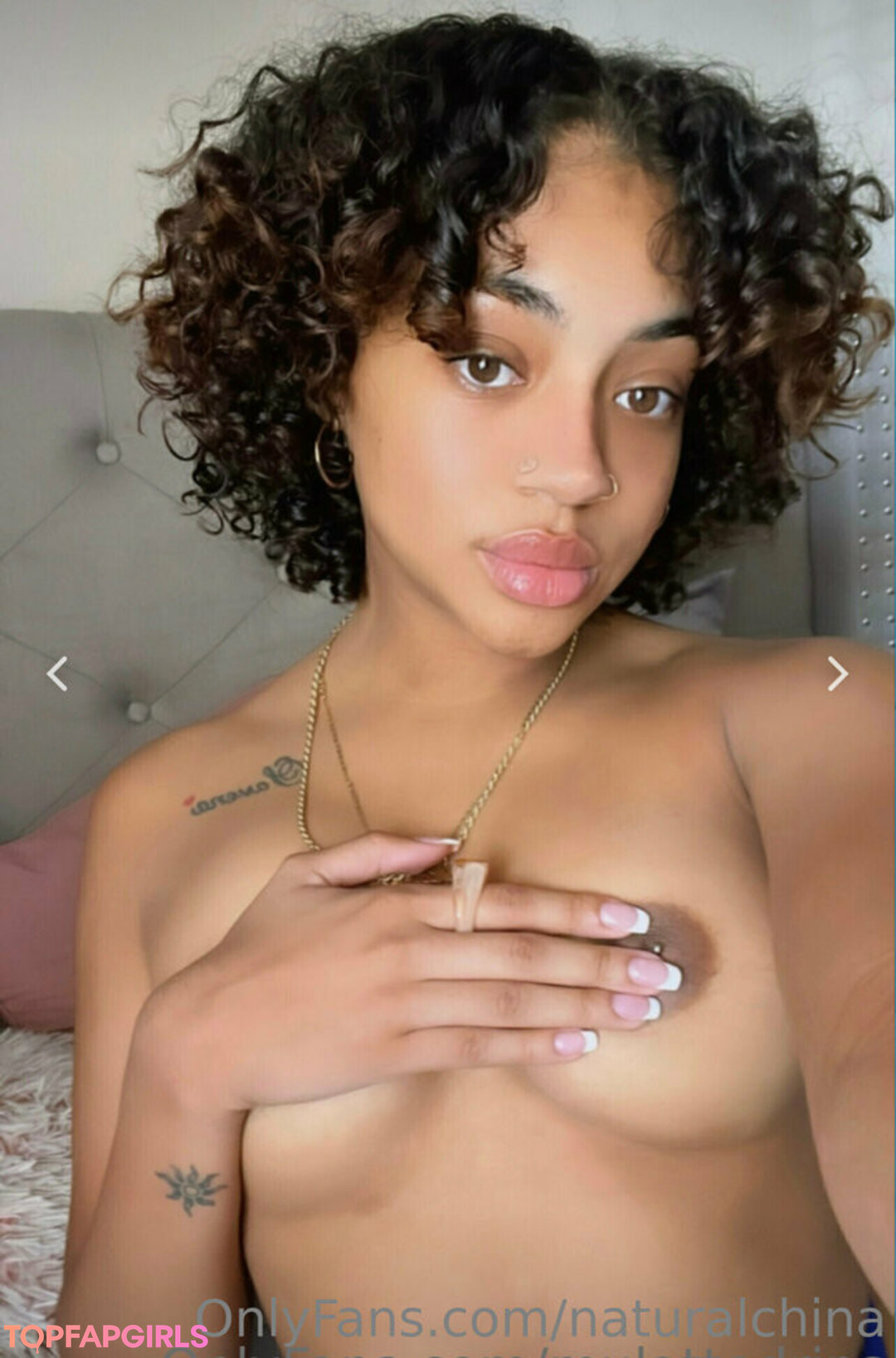 Nacktes geleaktes OnlyFans-Foto von Bubble Booty #1106
