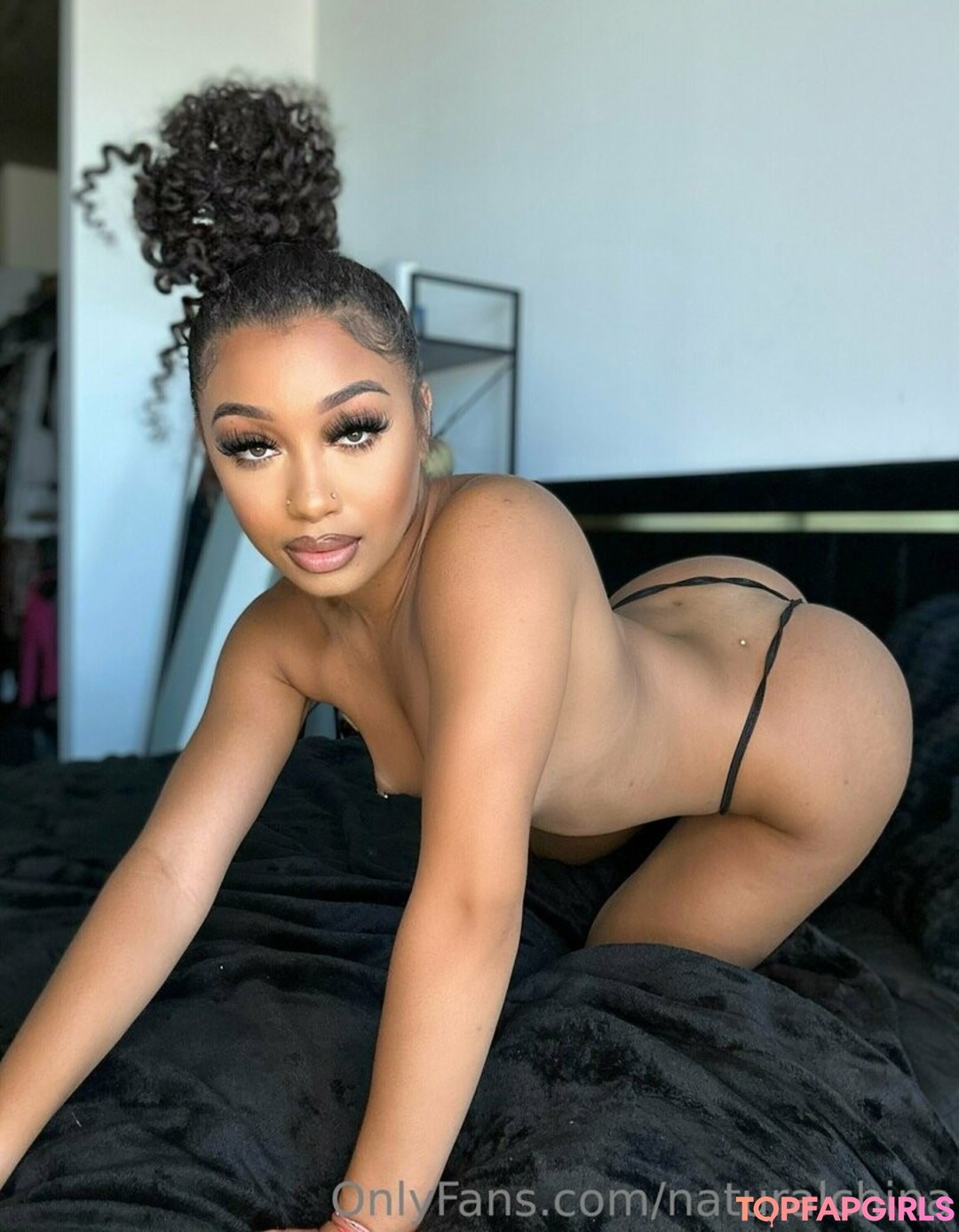 Nacktes geleaktes OnlyFans-Foto von Bubble Booty #1130