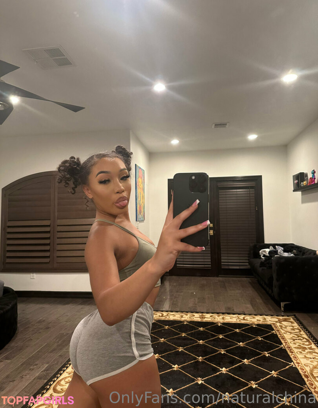 Nacktes geleaktes OnlyFans-Foto von Bubble Booty #1267