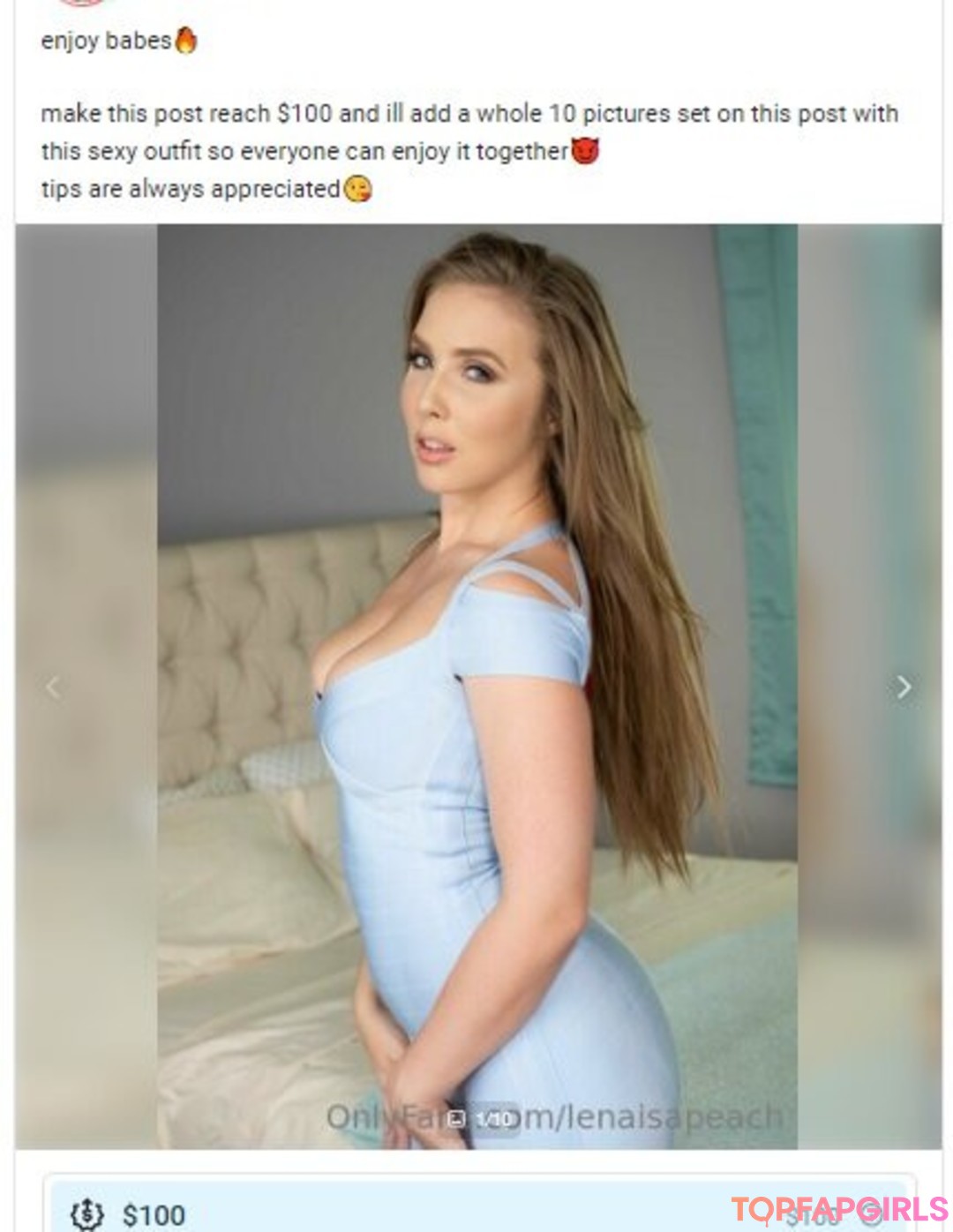 Nacktes geleaktes OnlyFans-Foto von Lena Paul #1417