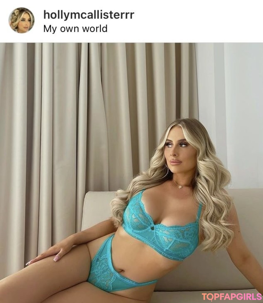 Nacktes geleaktes OnlyFans-Foto von Holly Mcallister #1