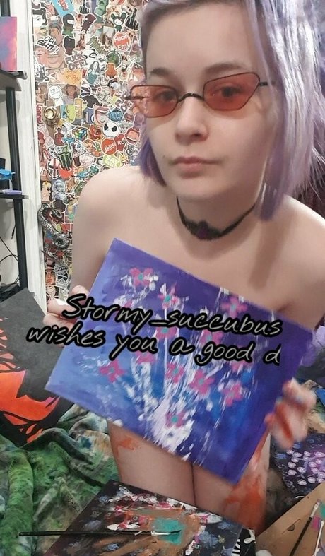Nacktes geleaktes OnlyFans-Foto von Stormy Succubus