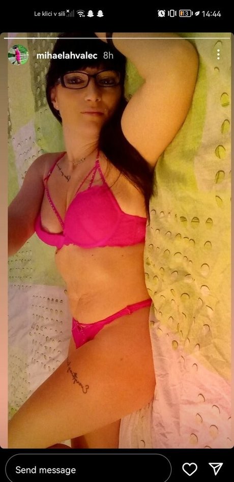 Nacktes geleaktes OnlyFans-Foto von Mihela Hlavec