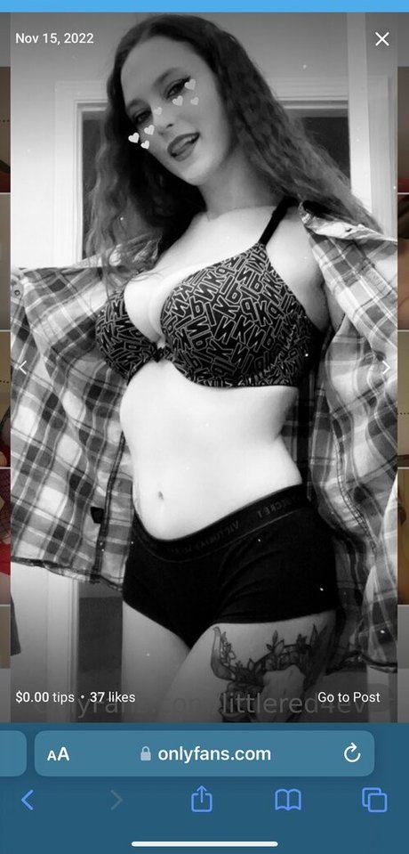 Nacktes geleaktes OnlyFans-Foto von Littlered4ever
