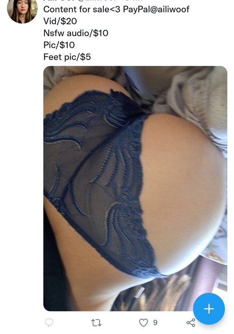 Nacktes geleaktes OnlyFans-Foto von Ailimeow