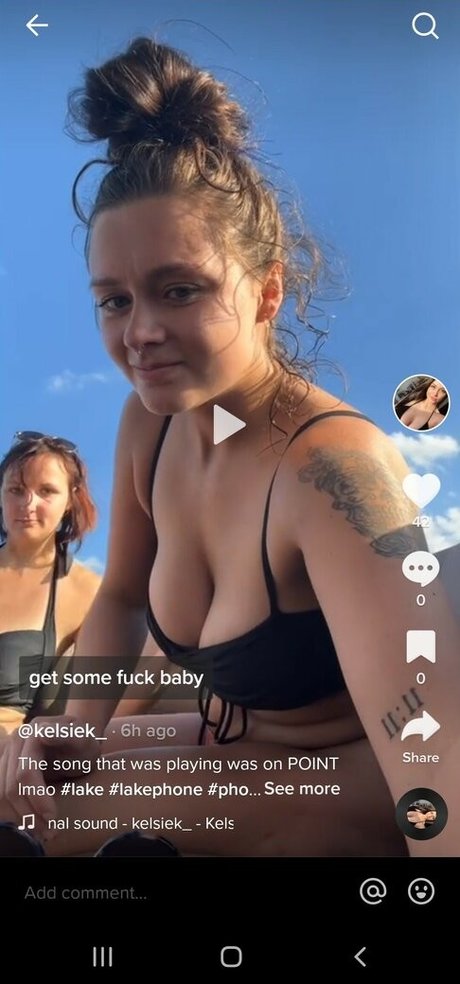 Nacktes geleaktes OnlyFans-Foto von Kelsieknelson