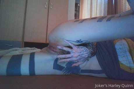 Nacktes geleaktes OnlyFans-Foto von Jokers Harley Quinn