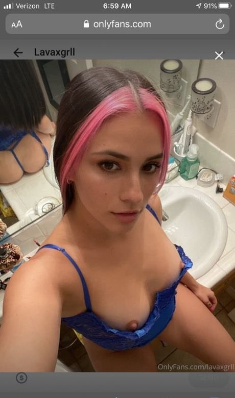 Nacktes geleaktes OnlyFans-Foto von Lavagirl