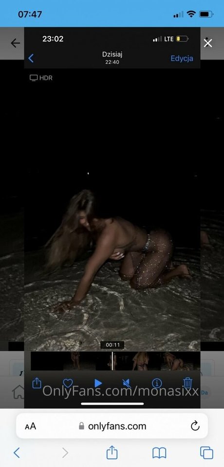 Nacktes geleaktes OnlyFans-Foto von Monasixx