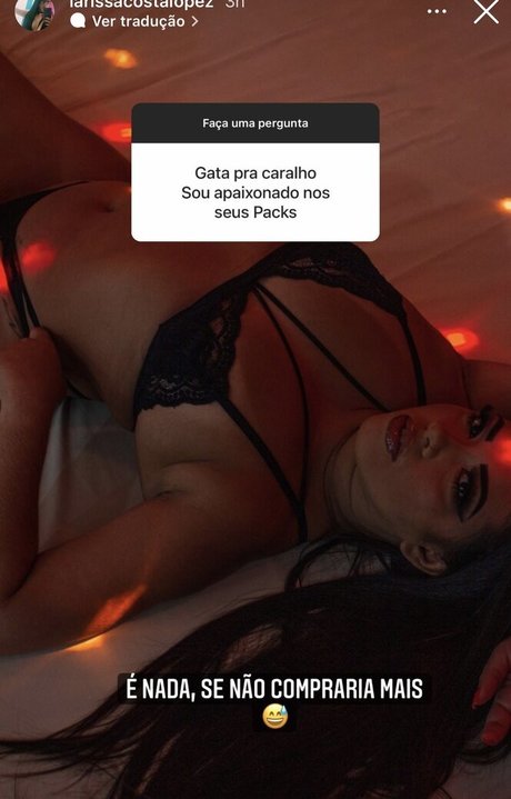 Nacktes geleaktes OnlyFans-Foto von Larissa Lopes