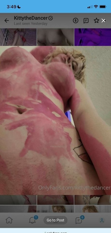 Nacktes geleaktes OnlyFans-Foto von Kittythedancer