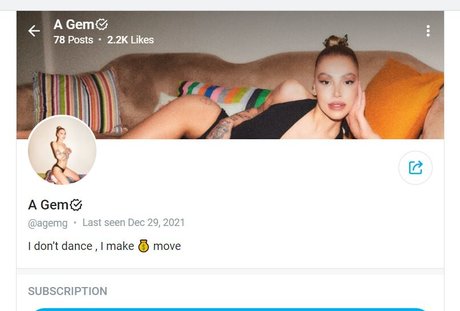 Nacktes geleaktes OnlyFans-Foto von Agempls