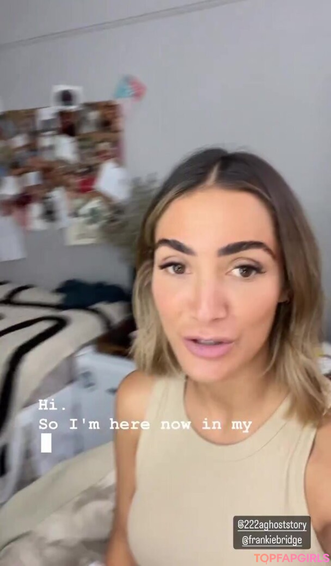Nacktes geleaktes OnlyFans-Foto von Frankie Bridge #1356