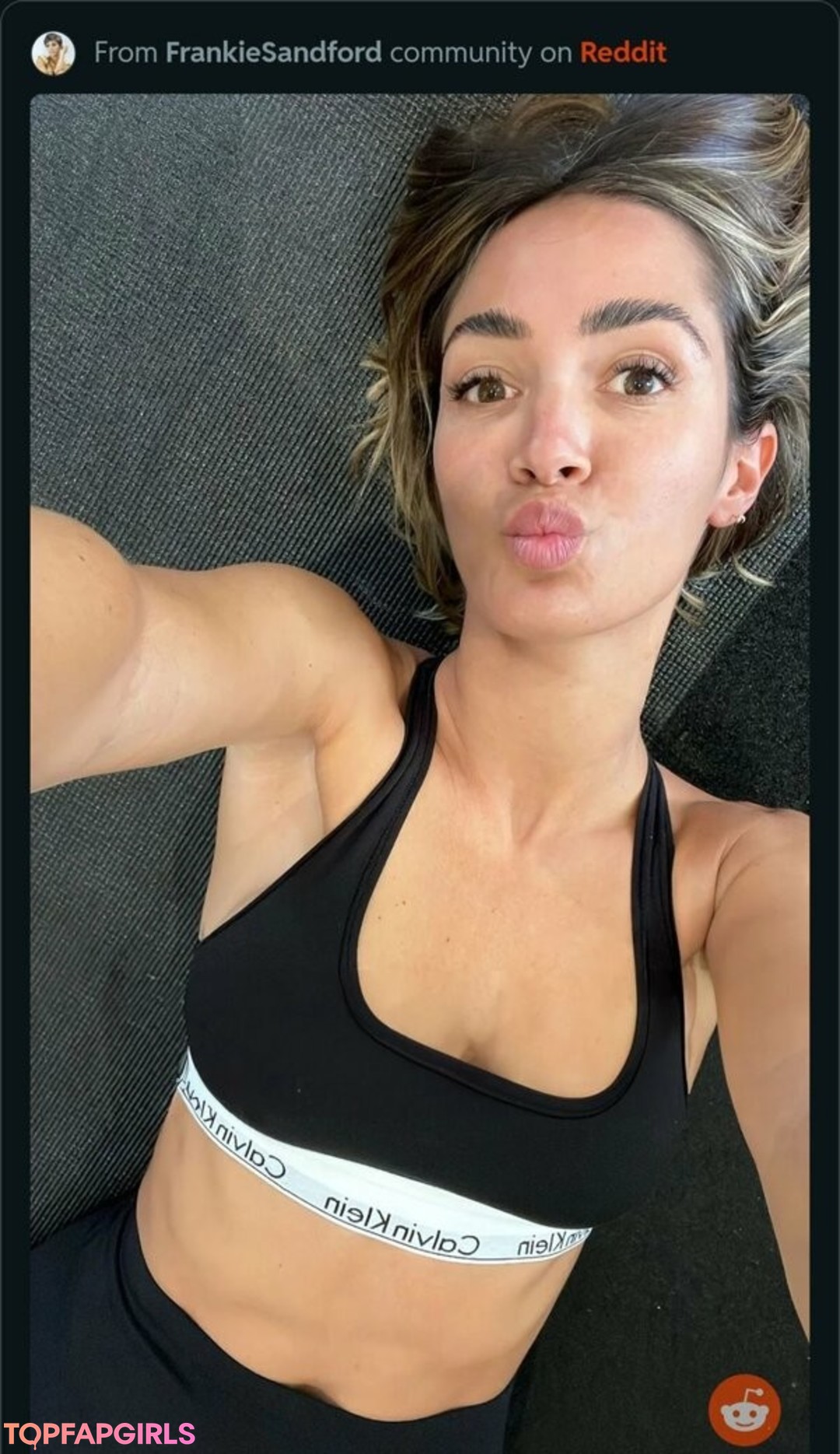 Nacktes geleaktes OnlyFans-Foto von Frankie Bridge #1547
