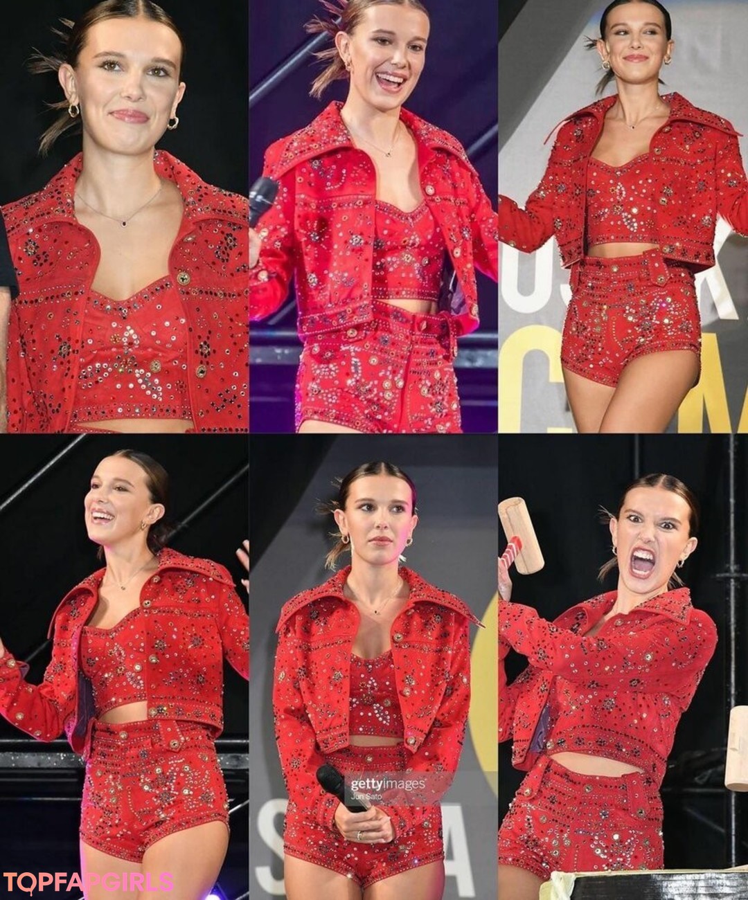 Nacktes geleaktes OnlyFans-Foto von Millie Bobby Brown #1085