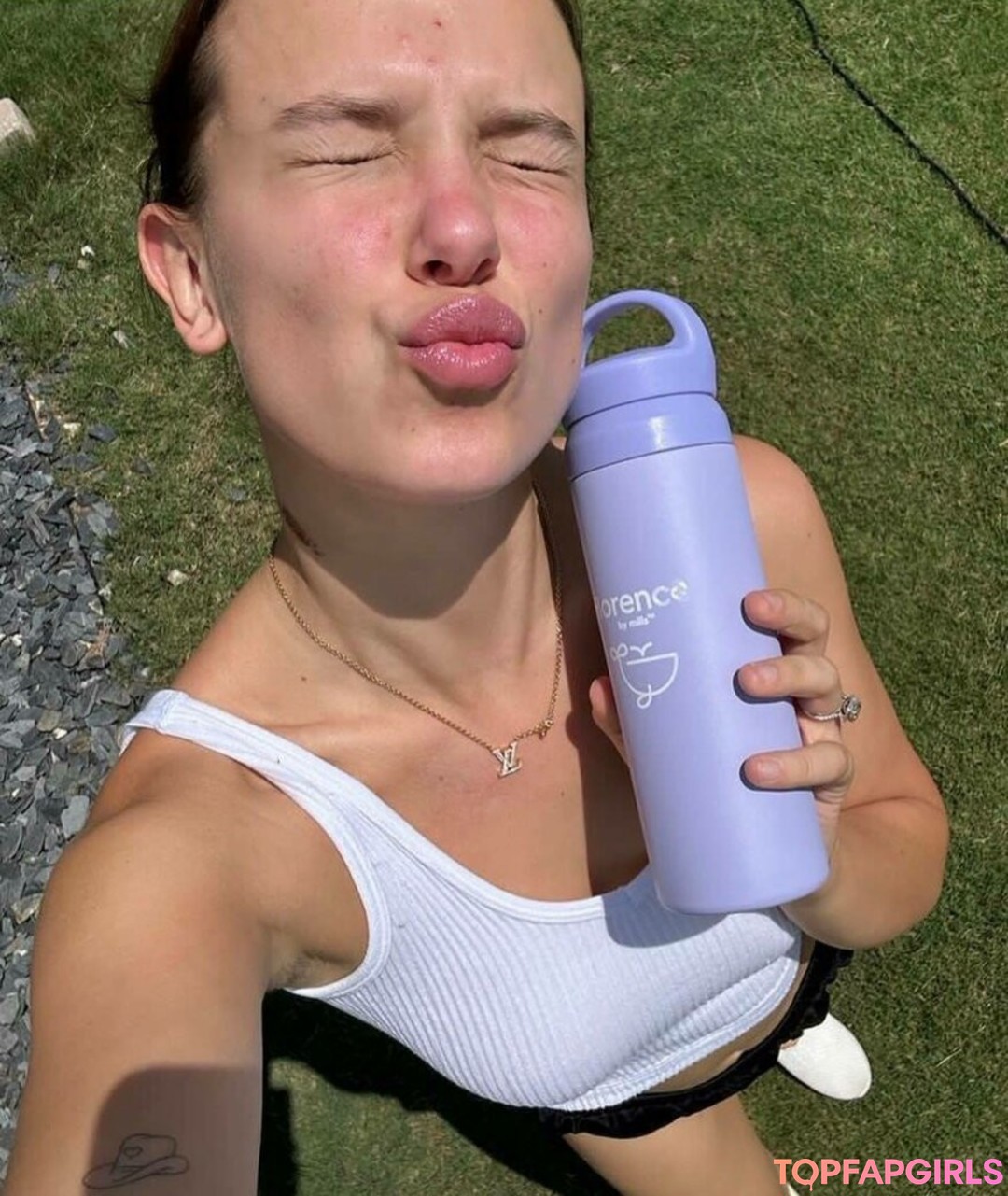 Nacktes geleaktes OnlyFans-Foto von Millie Bobby Brown #1205