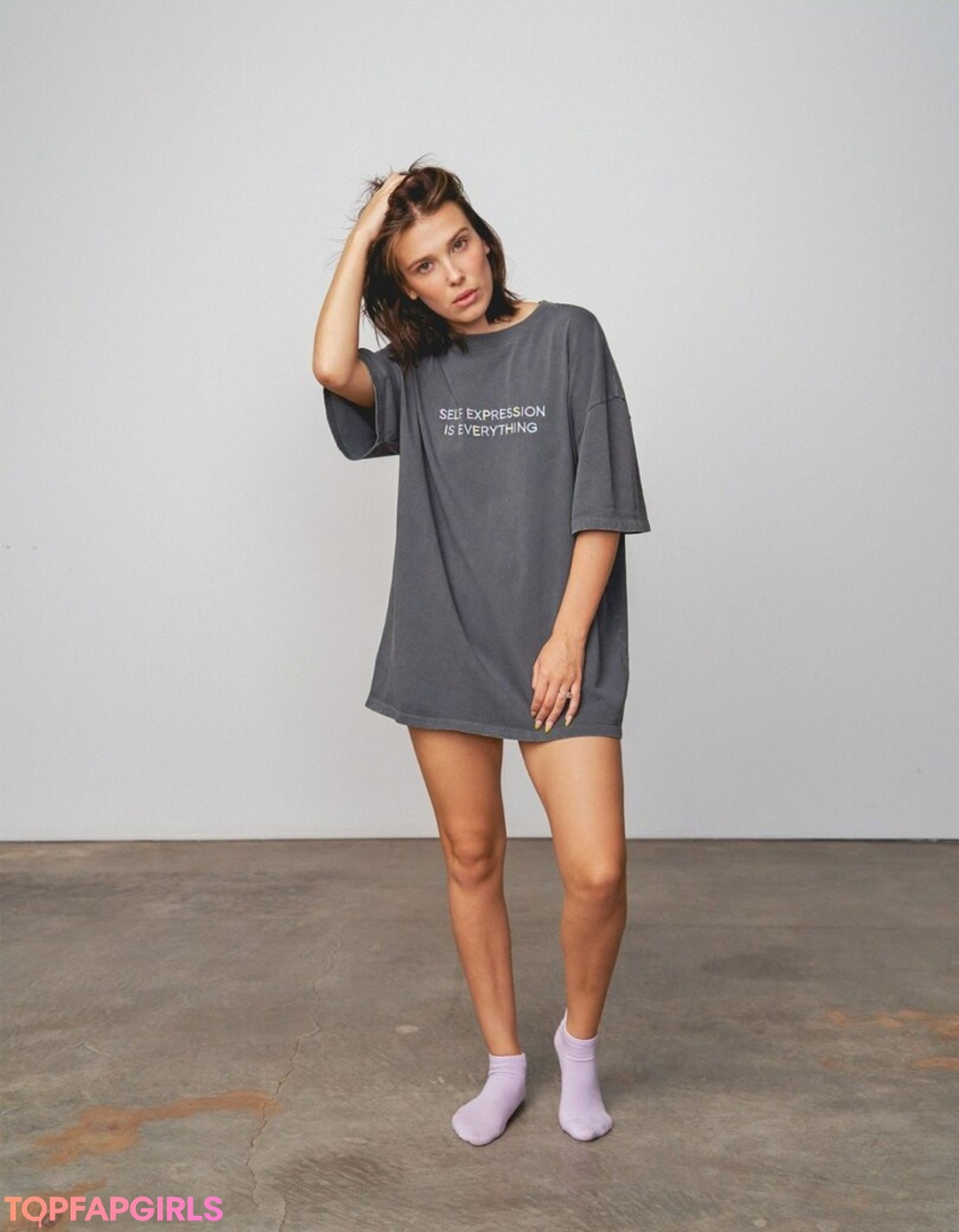 Nacktes geleaktes OnlyFans-Foto von Millie Bobby Brown #1271