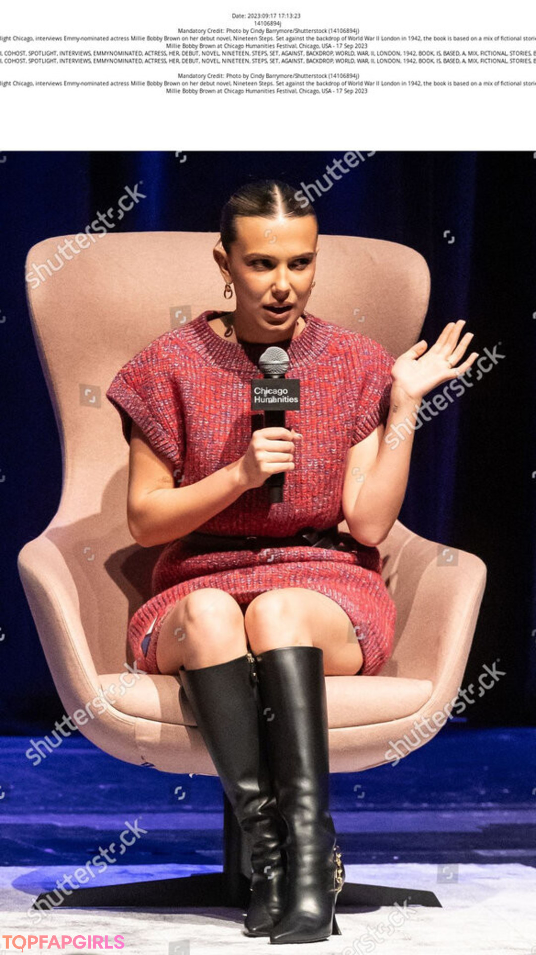 Nacktes geleaktes OnlyFans-Foto von Millie Bobby Brown #1472