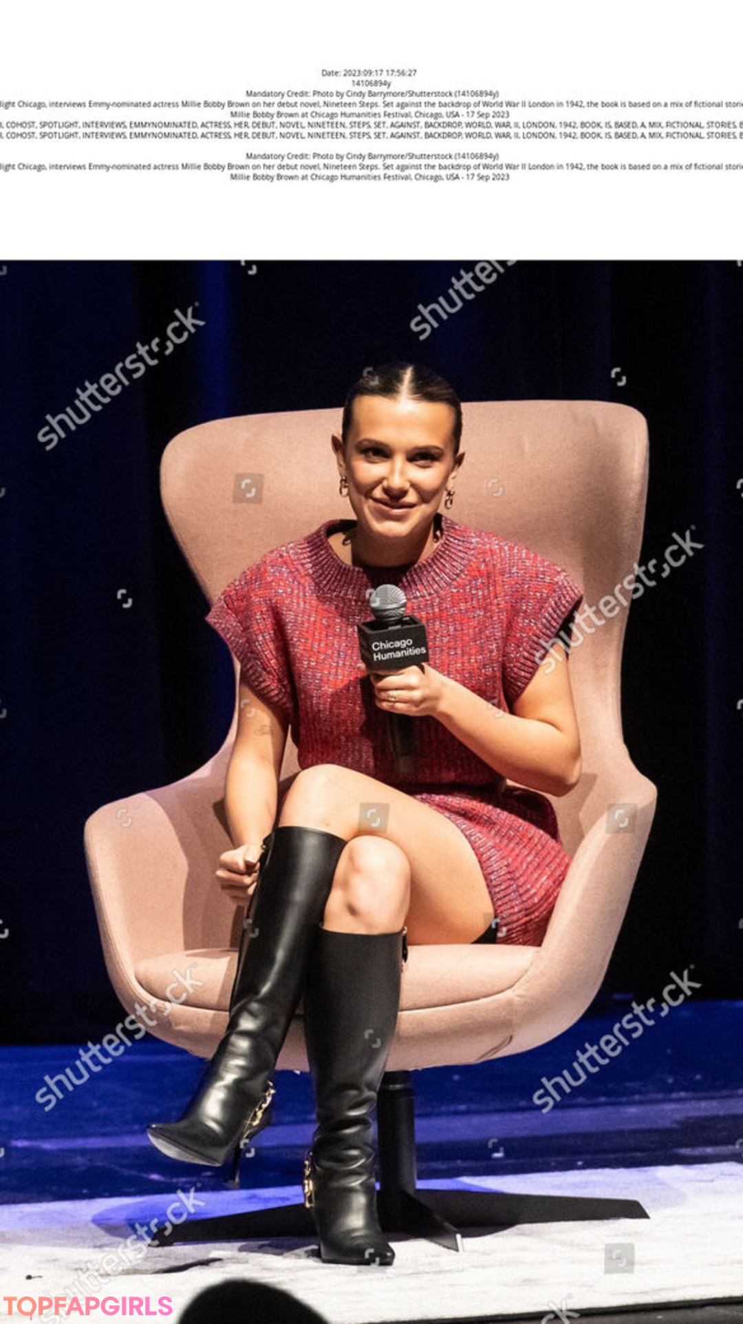 Nacktes geleaktes OnlyFans-Foto von Millie Bobby Brown #1475