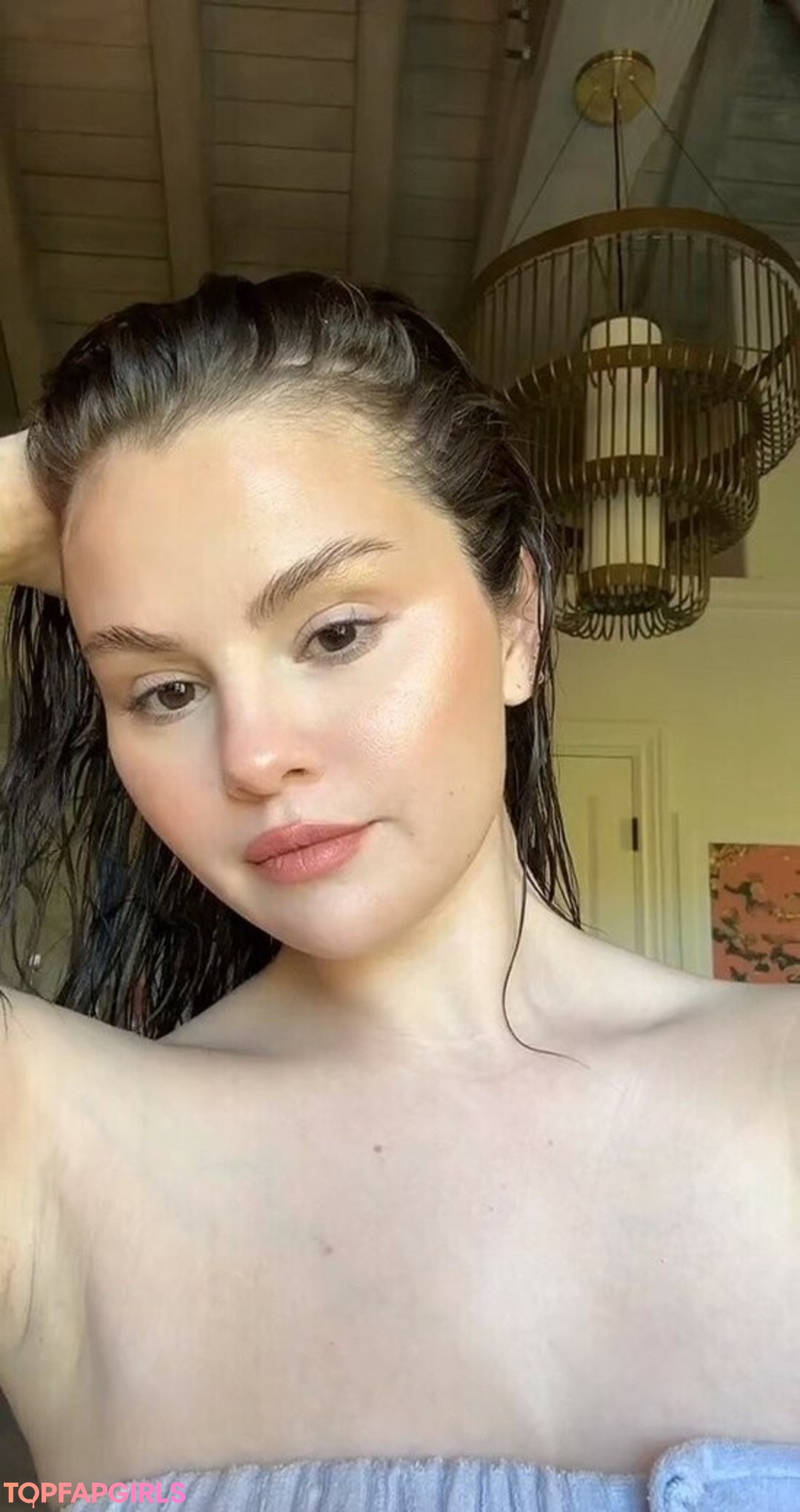 Nacktes geleaktes OnlyFans-Foto von Selena Gomez #1611