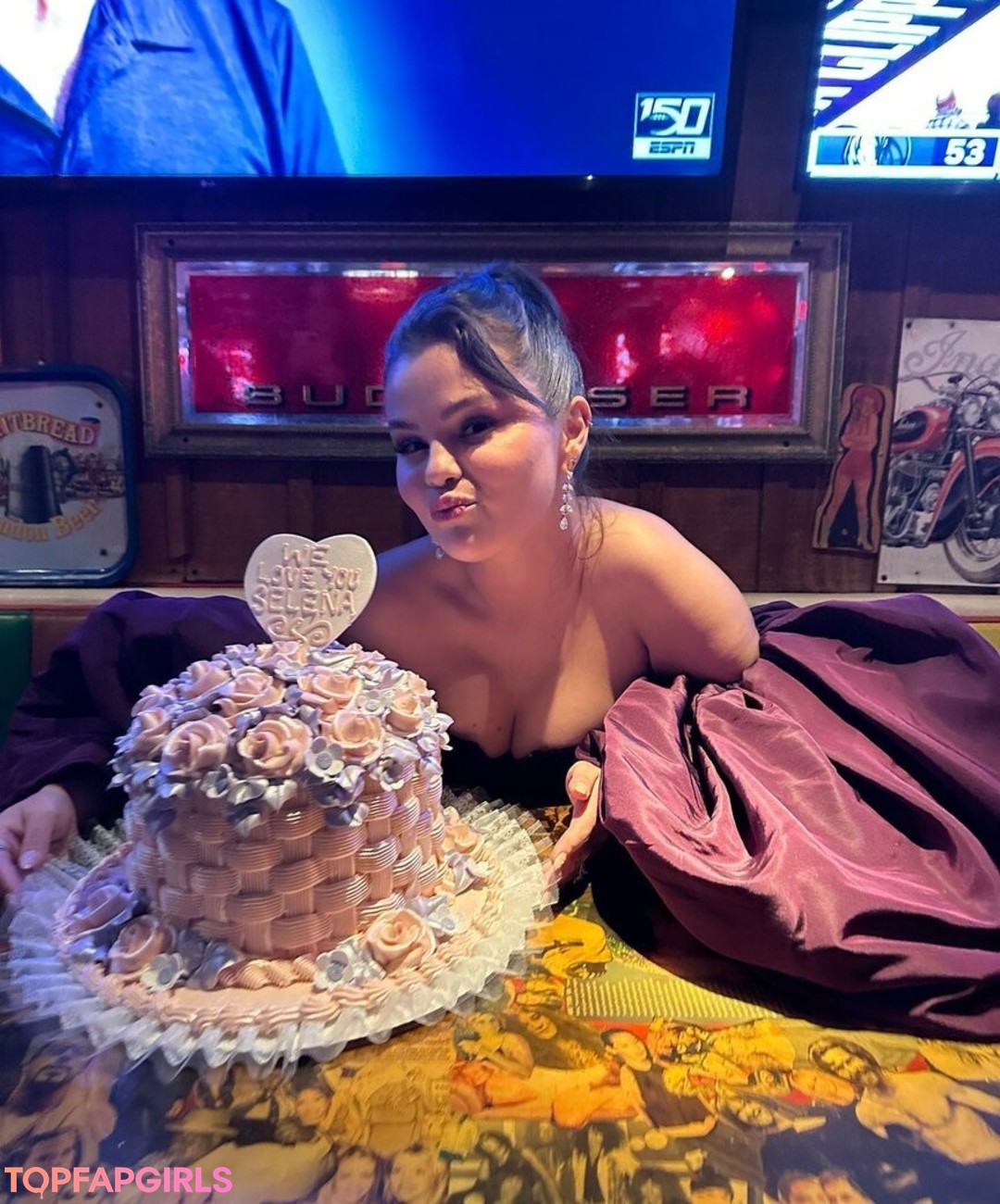 Nacktes geleaktes OnlyFans-Foto von Selena Gomez #1730