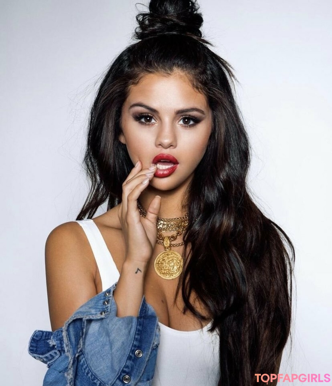 Nacktes geleaktes OnlyFans-Foto von Selena Gomez #1766
