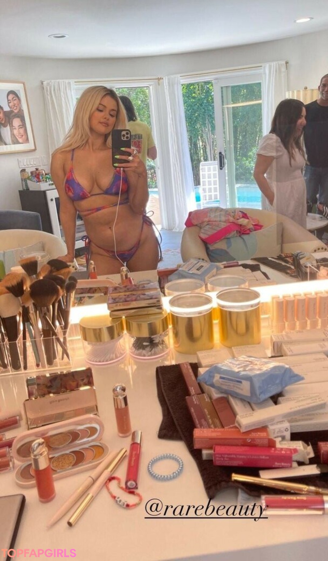 Nacktes geleaktes OnlyFans-Foto von Selena Gomez #1859