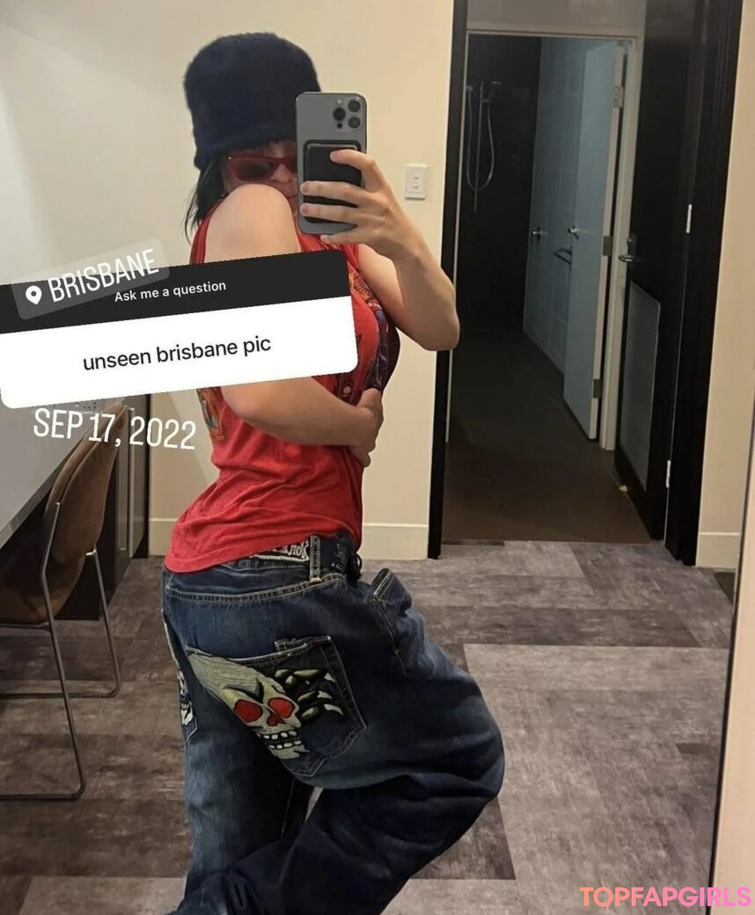 Nacktes geleaktes OnlyFans-Foto von Billie Eilish #1069