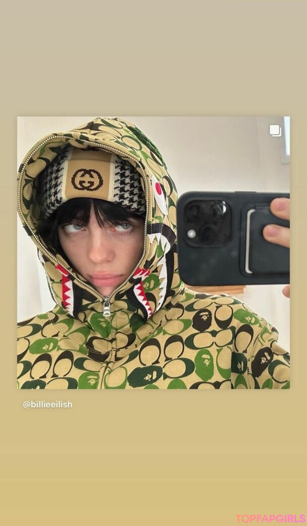 Nacktes geleaktes OnlyFans-Foto von Billie Eilish #1204