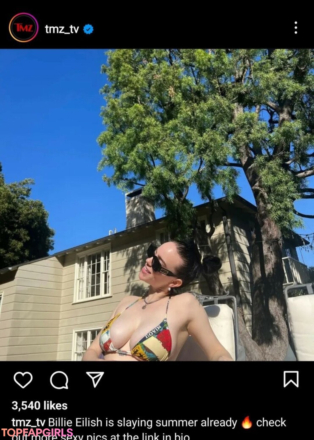 Nacktes geleaktes OnlyFans-Foto von Billie Eilish #1236