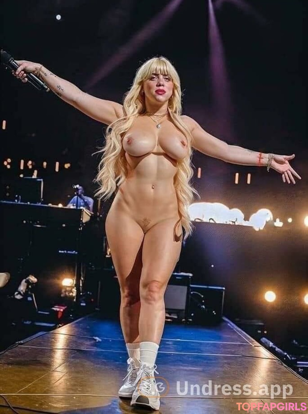 Nacktes geleaktes OnlyFans-Foto von Billie Eilish #1381