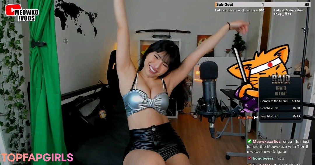 Nacktes geleaktes OnlyFans-Foto von Meowko #1381