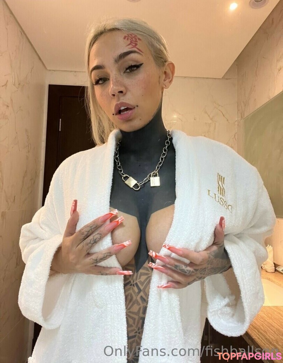 Nacktes geleaktes OnlyFans-Foto von Fishball Suicide #1743