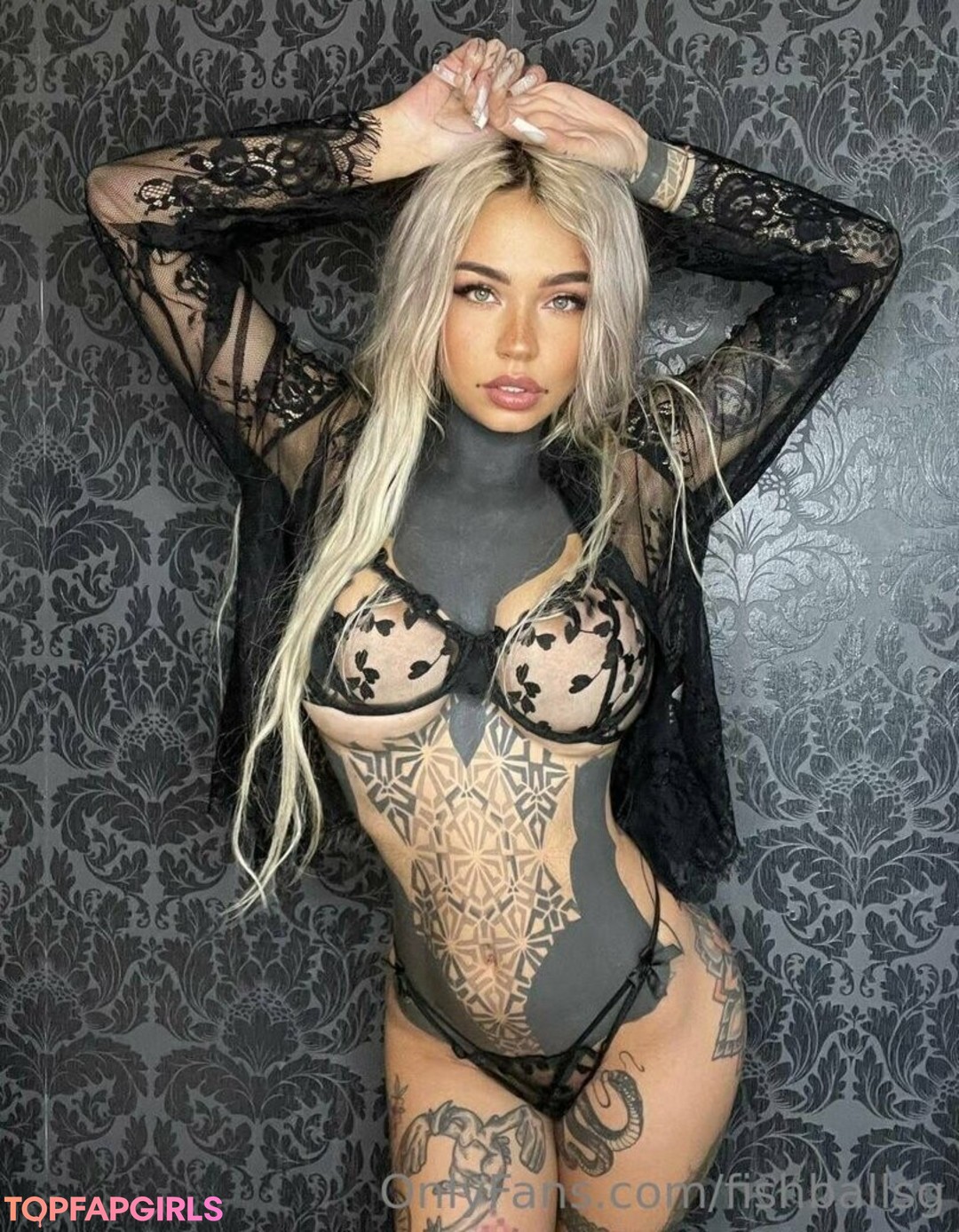 Nacktes geleaktes OnlyFans-Foto von Fishball Suicide #1901
