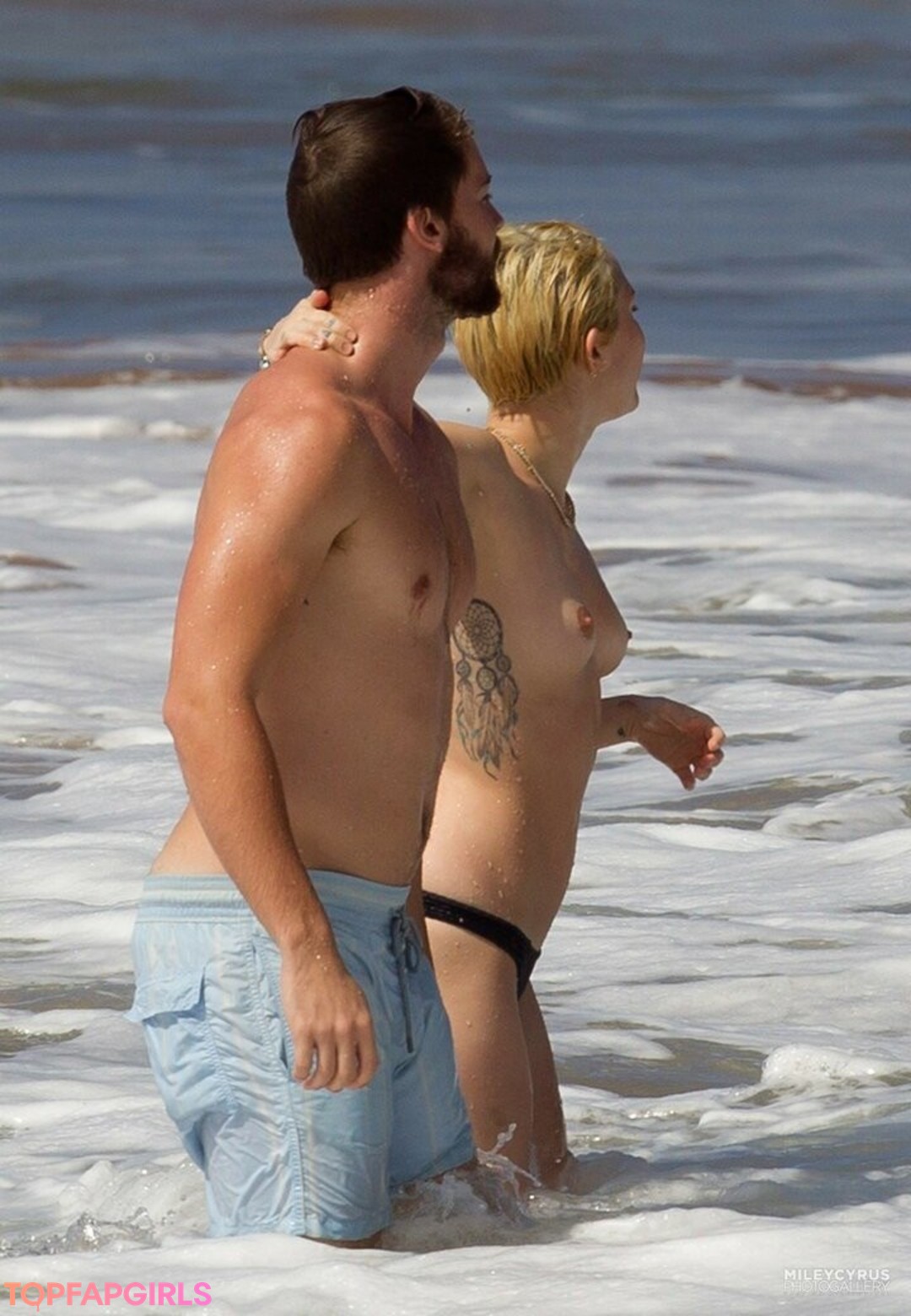 Nacktes geleaktes OnlyFans-Foto von Miley Cyrus #1280