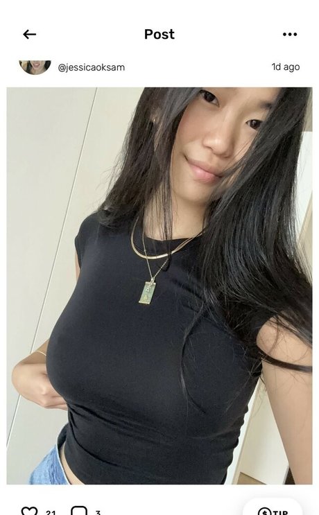 Nacktes geleaktes OnlyFans-Foto von Jessicaoskam
