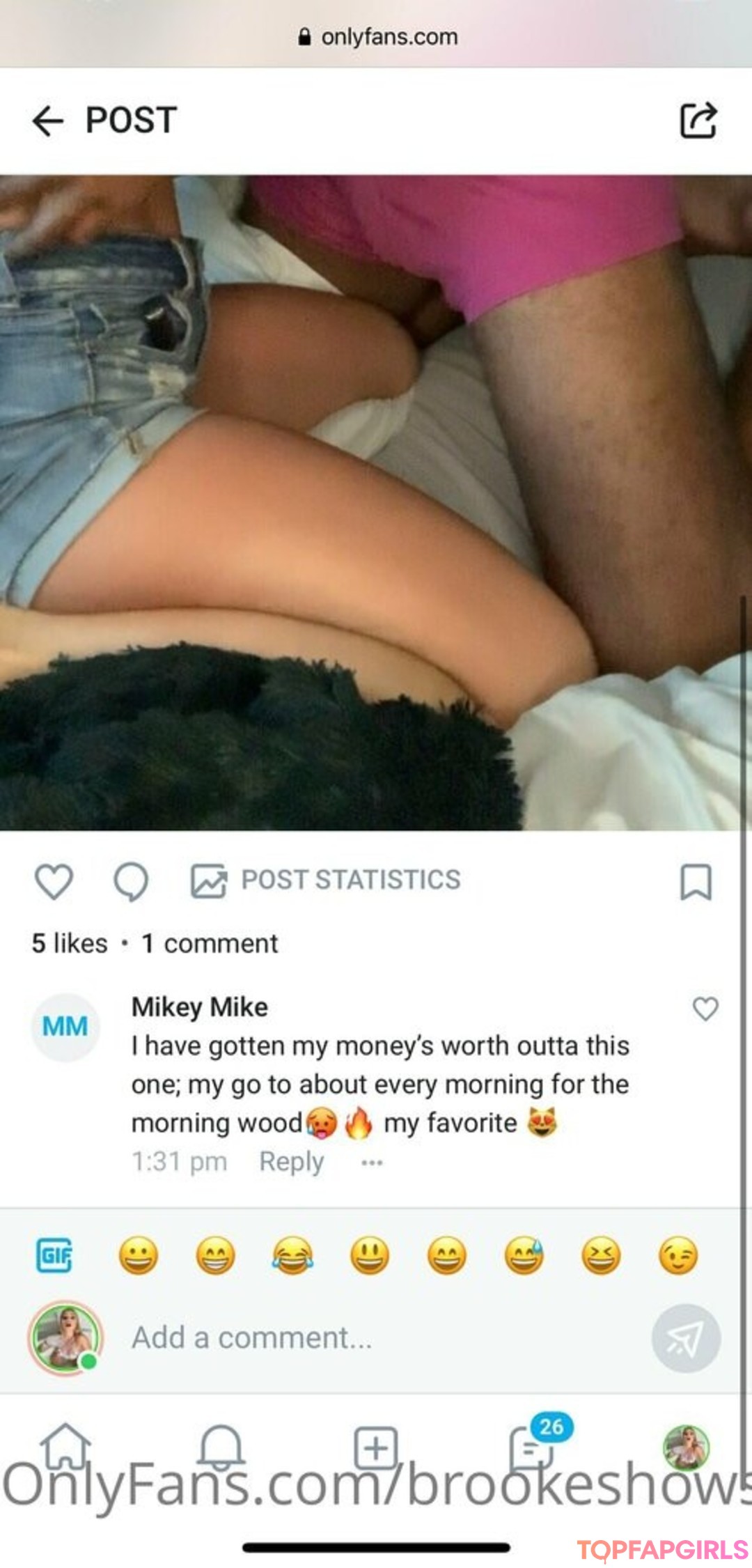 Nacktes geleaktes OnlyFans-Foto von Brookeshowsxx #1420
