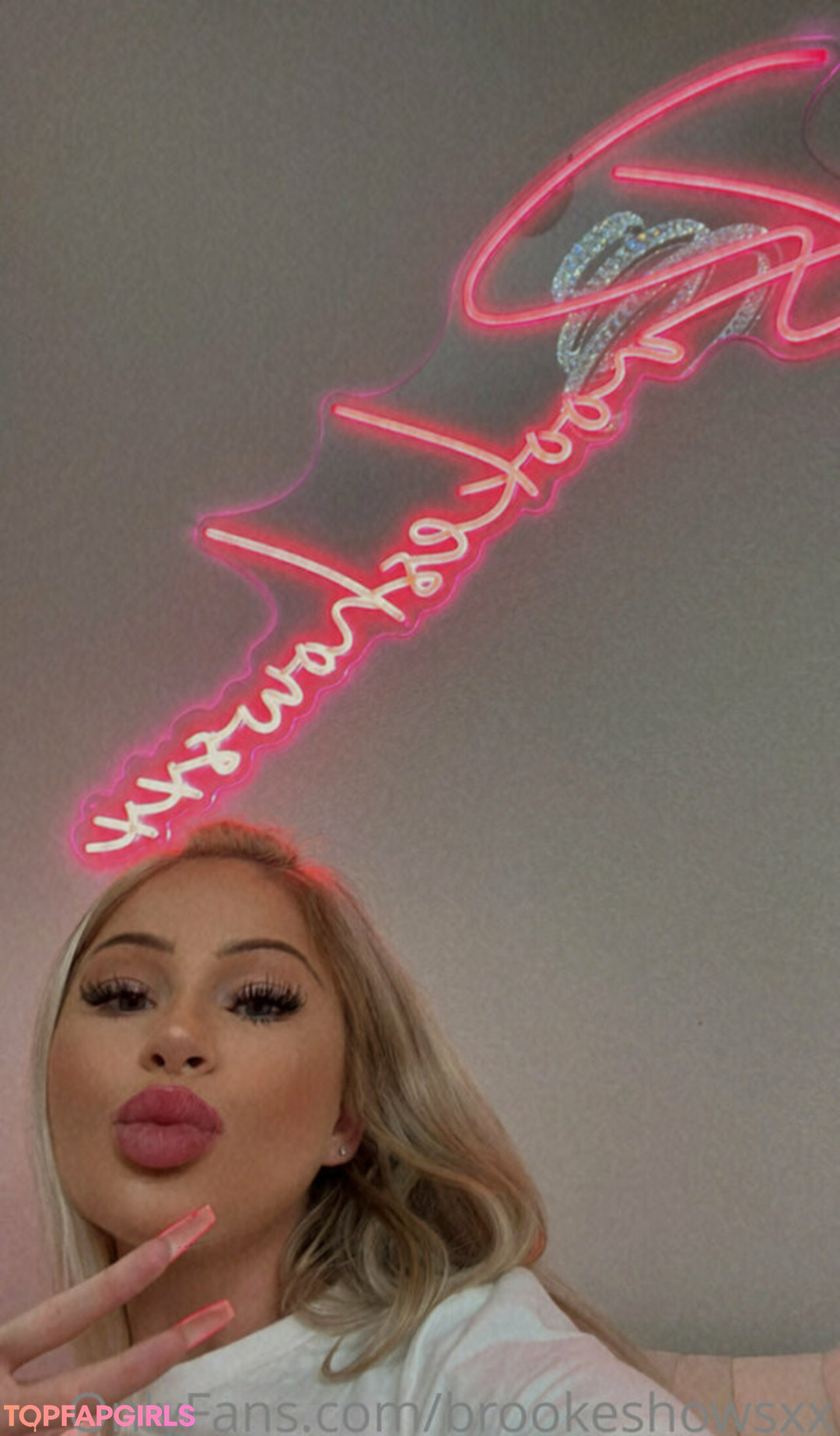 Nacktes geleaktes OnlyFans-Foto von Brookeshowsxx #1880