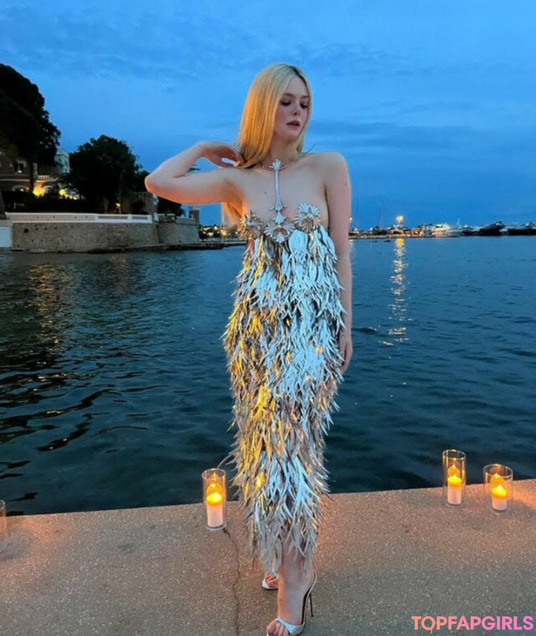 Nacktes geleaktes OnlyFans-Foto von Elle Fanning #1030