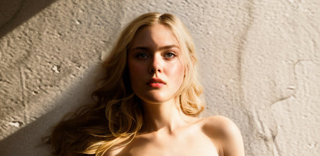 Nacktes geleaktes OnlyFans-Foto von Elle Fanning