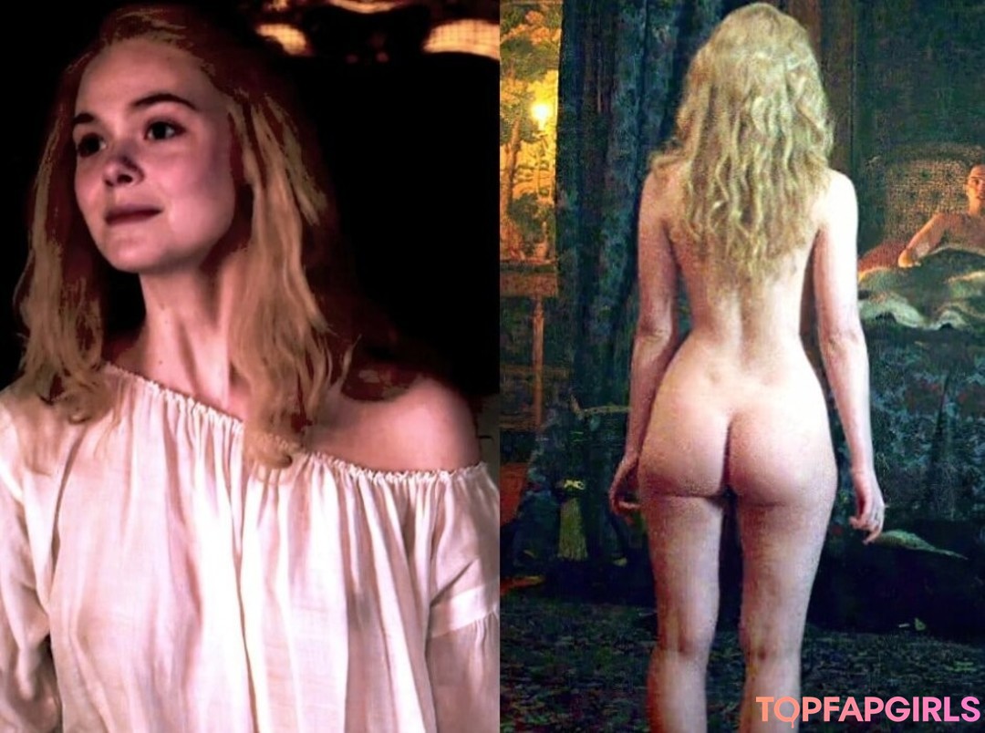Nacktes geleaktes OnlyFans-Foto von Elle Fanning #1146